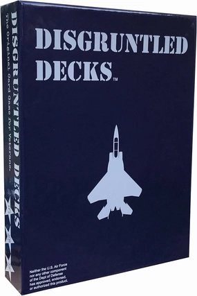 The Original Military Party Card Game for Veterans - Air Force-Themed Deck