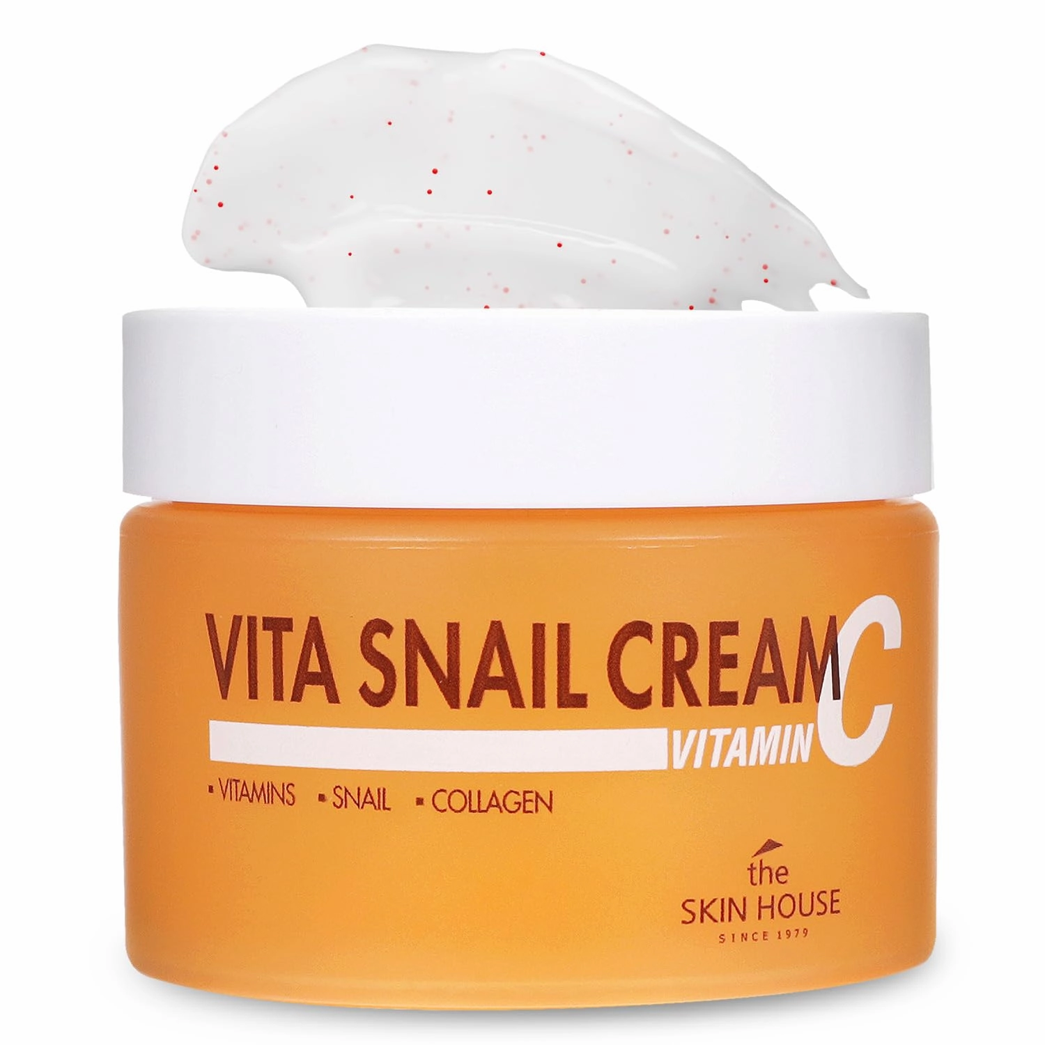 THE SKIN HOUSE Vita Snail Cream 50ml l 90% of natural snail mucine, 2% of Niacinamide, Vitamin C  Vitamin E| Clean Beauty, Paraben Free, Cruelty Free (1.69 fl.oz)