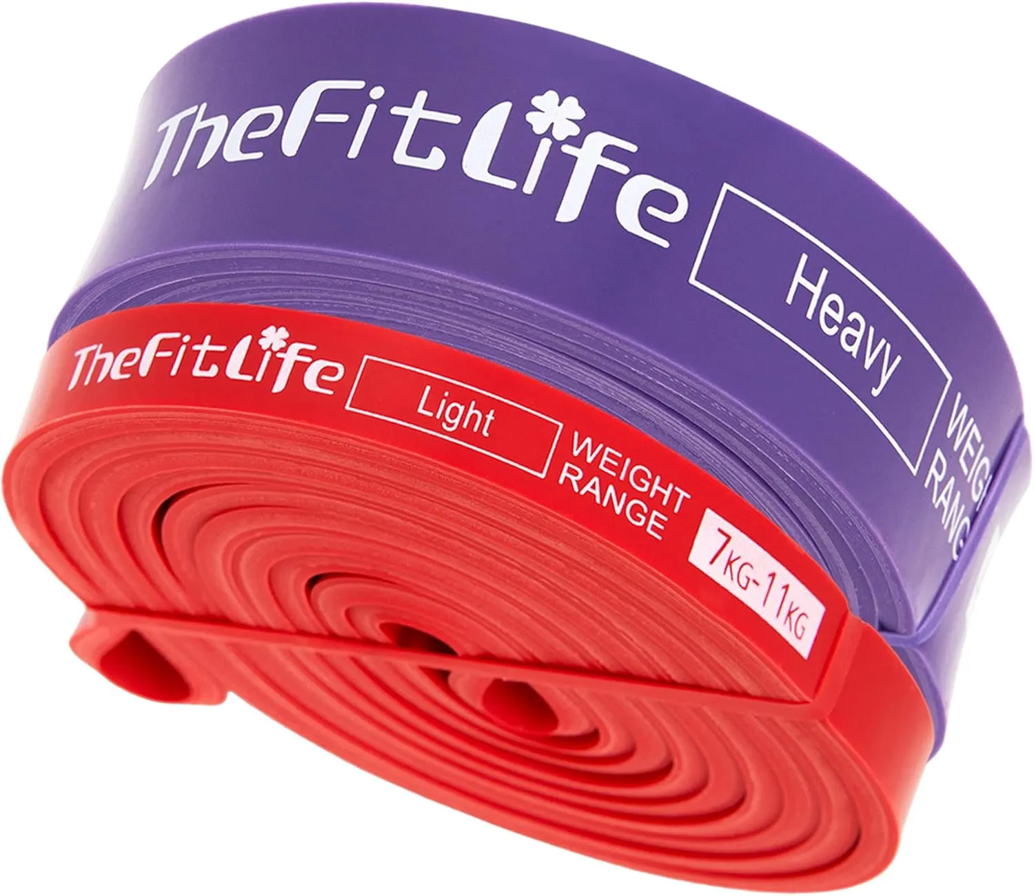 TheFitLife Pull Up Assistance Bands- Resistance Bands for Working Out, Long Workout Bands for Exercise, Fitness Band for Pullup Assist, a Substitute of Dumbbell Set and Kettlebells, Barbell