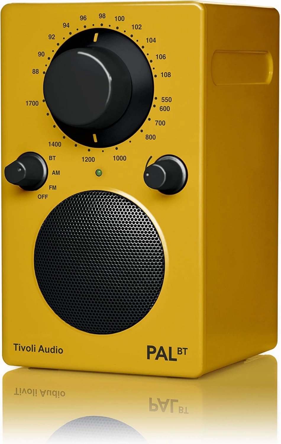 Tivoli Audio PAL BT Portable Bluetooth AM/FM Radio (Yellow/Black)