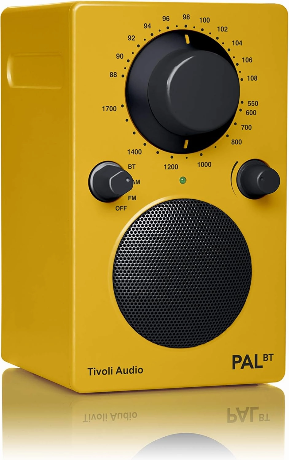 Tivoli Audio PAL BT Portable Bluetooth AM/FM Radio (Yellow/Black)
