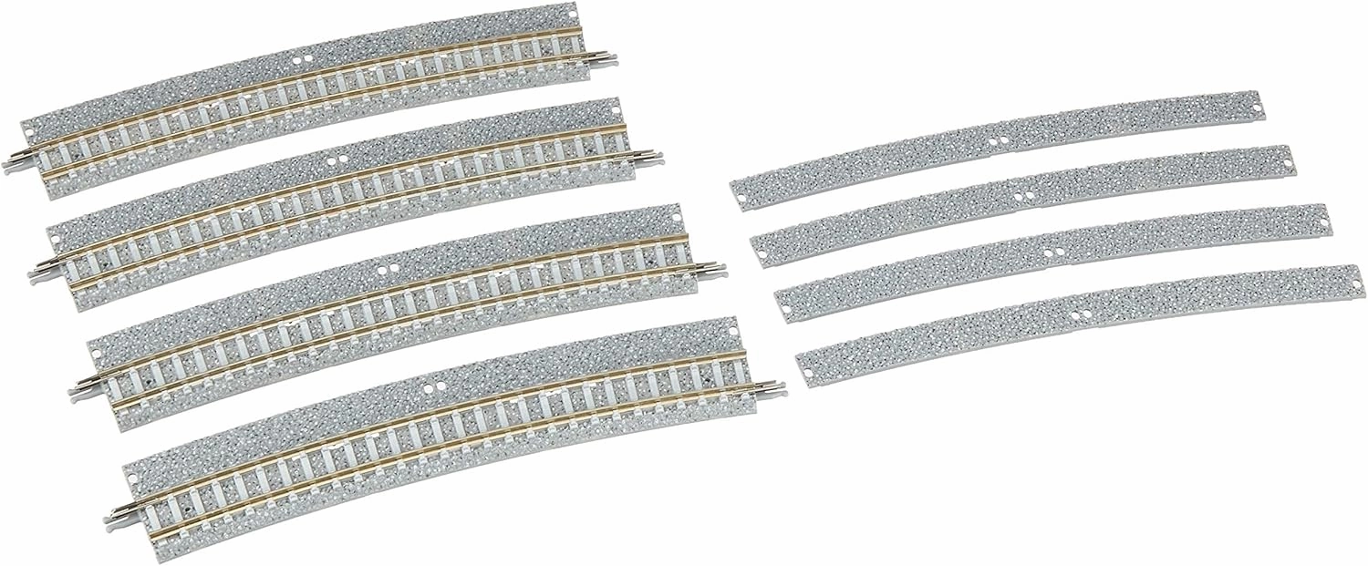 TOMIX N Gauge 1770 Wide PC Curve Rail C541-15-WP (F) 4 Set of Model Railroad Supplies