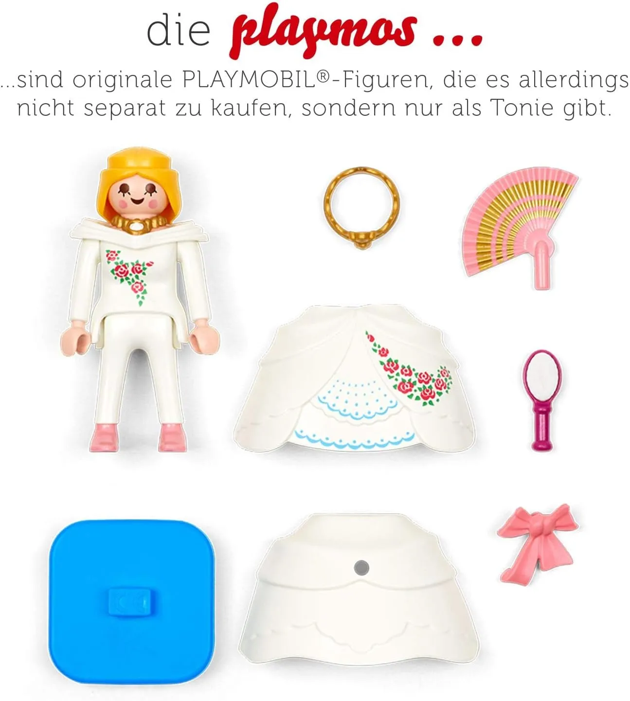tonies 05-0003 Hearing Figures for Toniebox: The Playmos Radio Play – The Ball in Princess Castle Figure – Approx. 60 Minutes – from Years – German