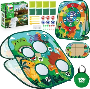 TOY Life Bean Bags Toss Carnival Games, Toddler Outdoor Toys for Kids Ages 4-8, Cornhole, Outside Toys for Toddlers, Indoor Lawn Backyard Yard Games Birthday Party Game, Gift for Boys
