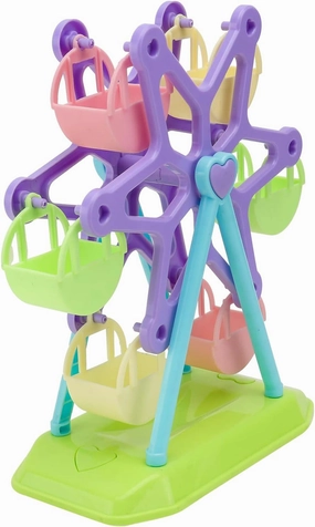Toyvian Ferris Wheel Playset Toy Preschool Toy Ferris Wheels Toys Amusement Park Carnival Dolls Playset for Kid