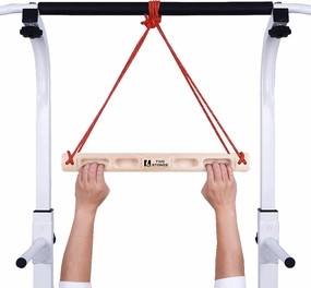 TWO STONES Portable Fingerboard as Rock Climbing Training Boards with Edges and Pockets, Portable Climbing Hangboard as Rock Climbing Finger Strengthener Training Indoor and Outdoor (CJ-HB2026)