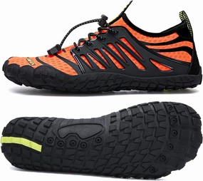 UBFEN Water Shoes Aqua Swim Shoes Mens Womens Beach Sports Quick Dry Barefoot for Boating Fishing Diving Surfing