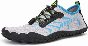 UBFEN Water Shoes Aqua Swim Shoes Mens Womens Beach Sports Quick Dry Barefoot for Boating Fishing Diving Surfing