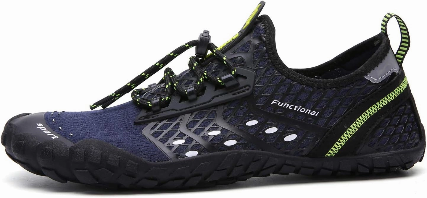 UBFEN Water Shoes Aqua Swim Shoes Mens Womens Beach Sports Quick Dry Barefoot for Boating Fishing Diving Surfing