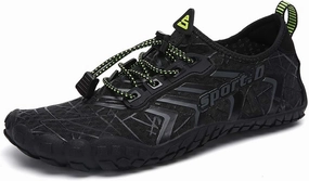 UBFEN Water Shoes Aqua Swim Shoes Mens Womens Beach Sports Quick Dry Barefoot for Boating Fishing Diving Surfing