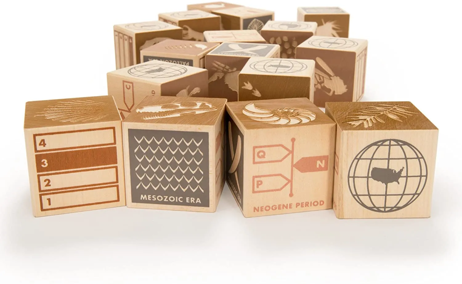 Uncle Goose Fossil Blocks