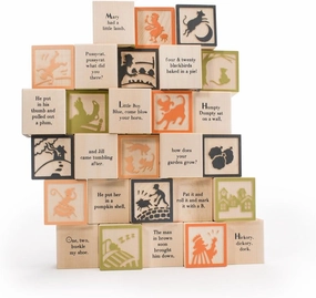 Uncle Goose Nursery Rhyme Blocks - Made in The USA