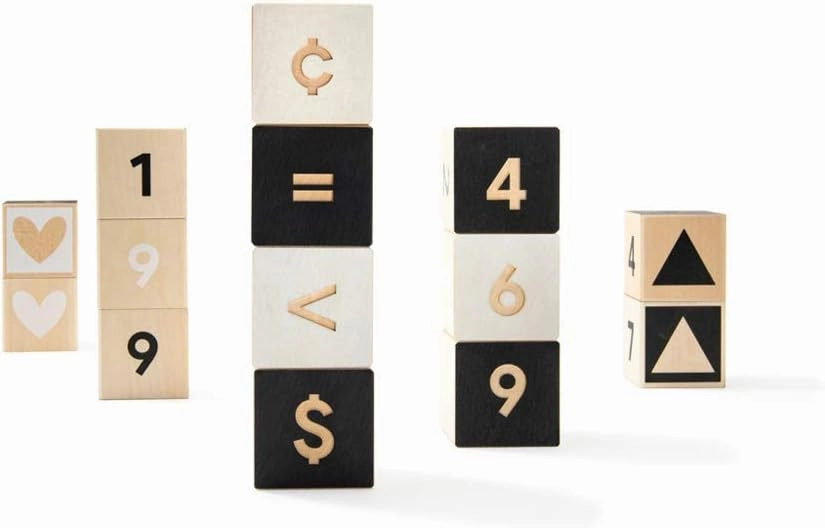Uncle Goose to Tonet Number Blocks - Made in The USA