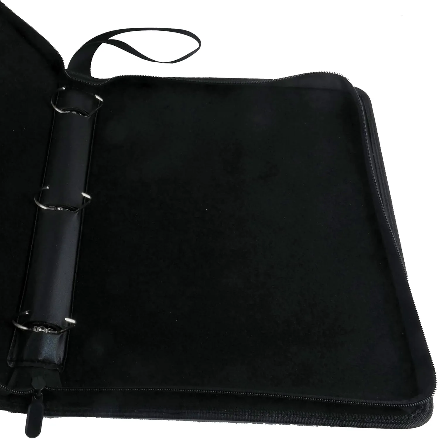 Ursae Minoris 3 D-Ring Standard Format Zipper Binder for Coins, Trading Cards, Stamps, Currency, Bank Notes, Documents, and Other Collectibles - Burgundy