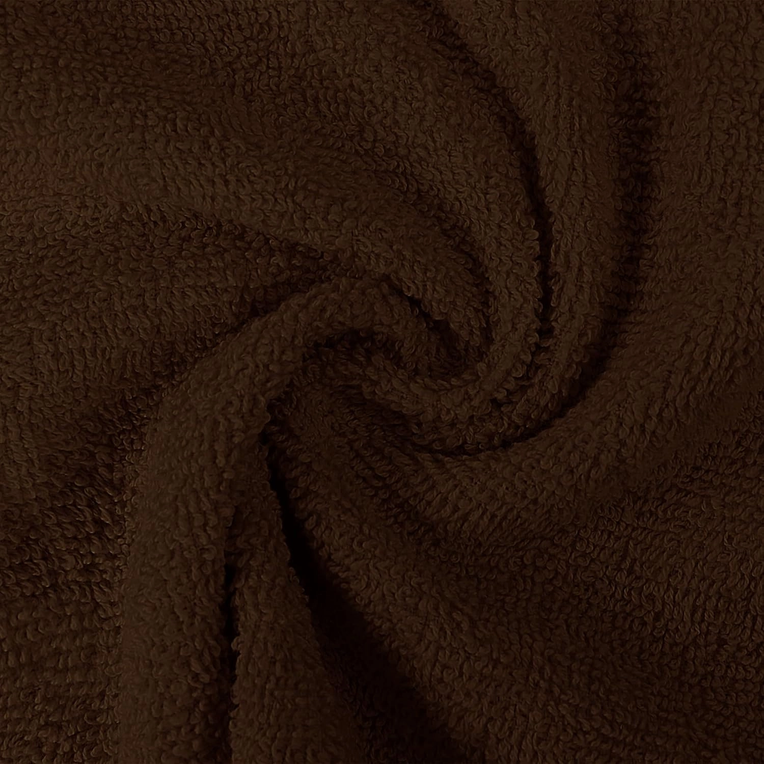 Utopia Towels 12 Pack Premium Wash Cloths Set, 12 by 12 Inches, 100% Cotton Ring Spun, Highly Absorbent and Soft Feel Essential Washcloths for Bathroom, Spa, Gym, and Face, Dark Brown