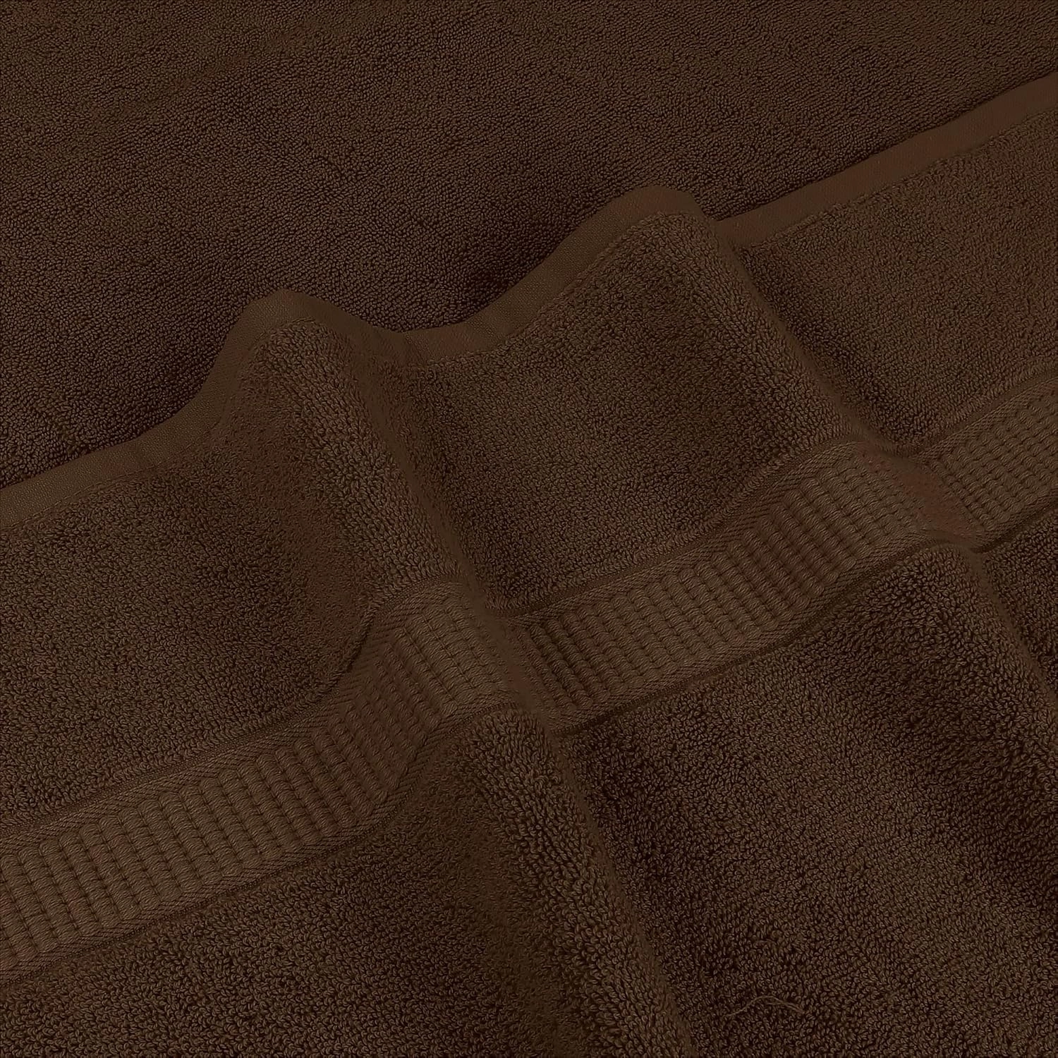 Utopia Towels Luxurious Jumbo Bath Sheet 2 Piece, 600 GSM, 35 by 70 Inches, 100% Ring Spun Cotton, Highly Absorbent and Quick Dry Extra Large Bath Towel, Super Soft Towel, Dark Brown
