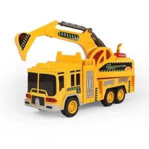 V8 Construction | Friction-powered Toy | Push & go Toy | Pull-Push Vehicle | Construction Toy for Kids | Toy Truck | Engineering Toy | Pull Along | Easy Play | For Kids age 3  years