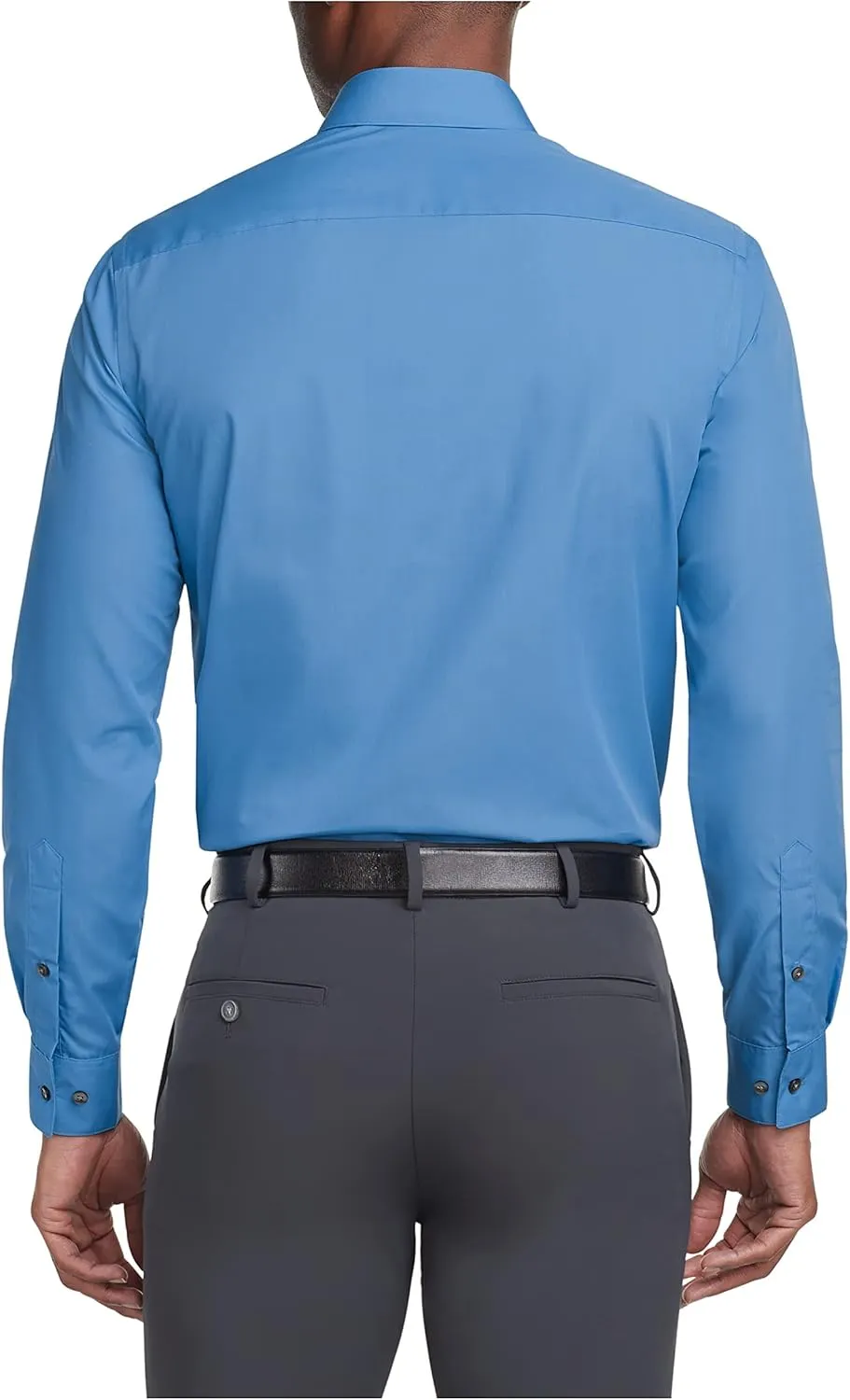 Van Heusen Men's Dress Shirt Regular Fit Poplin Solid