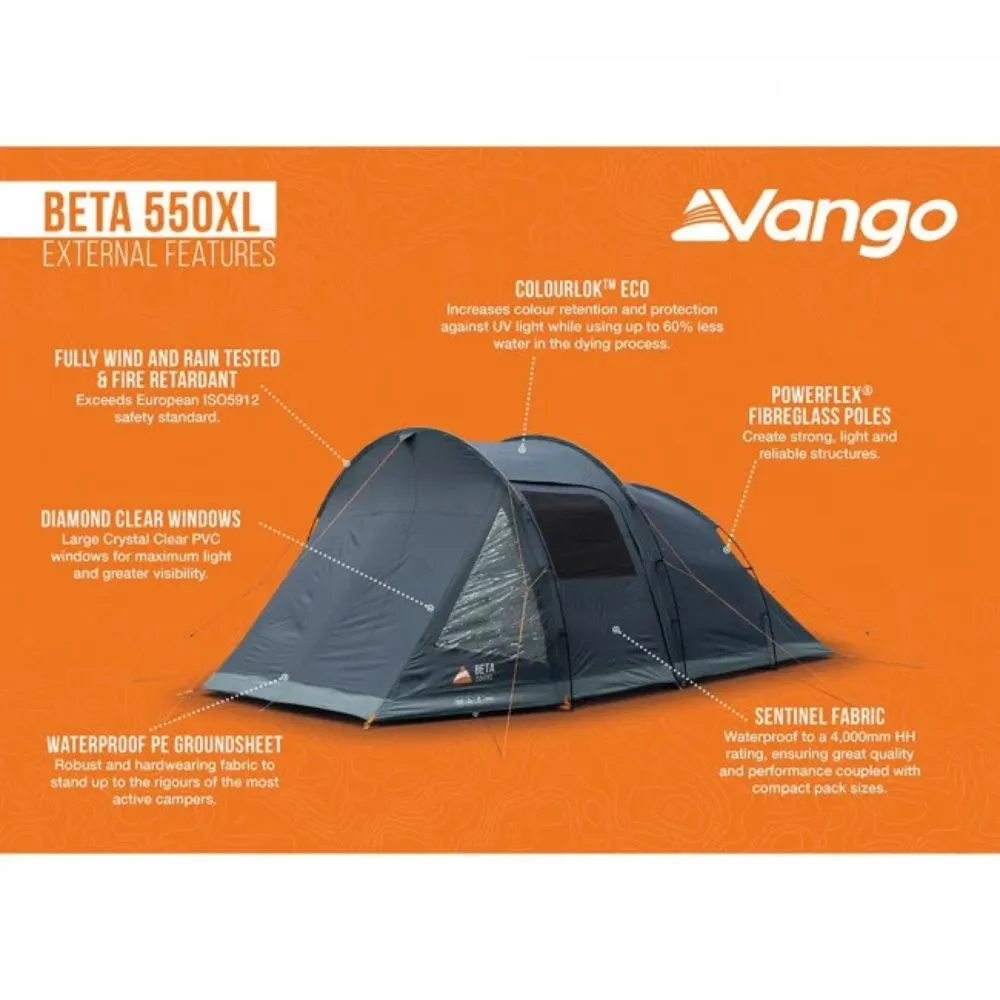 Vango | Beta 5 Man Tent | 550XL