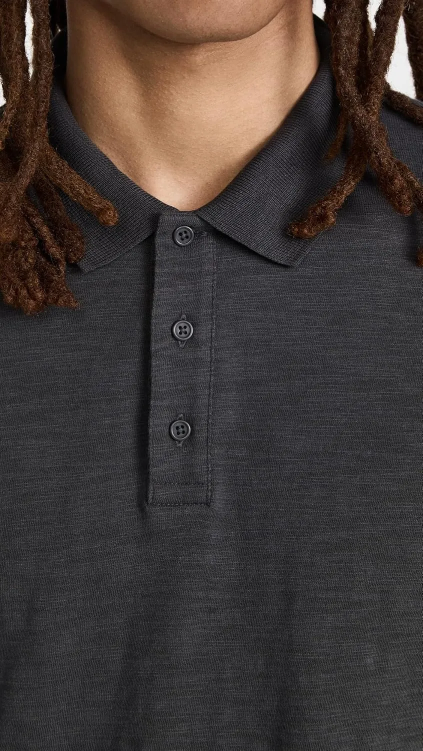 Vince Men's Slub Classic Polo