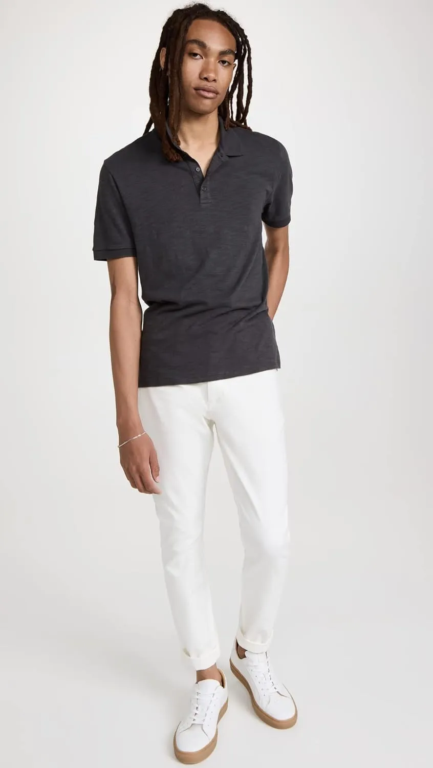 Vince Men's Slub Classic Polo