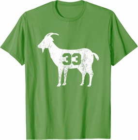 Vintage Distressed GOAT 33 T-Shirt