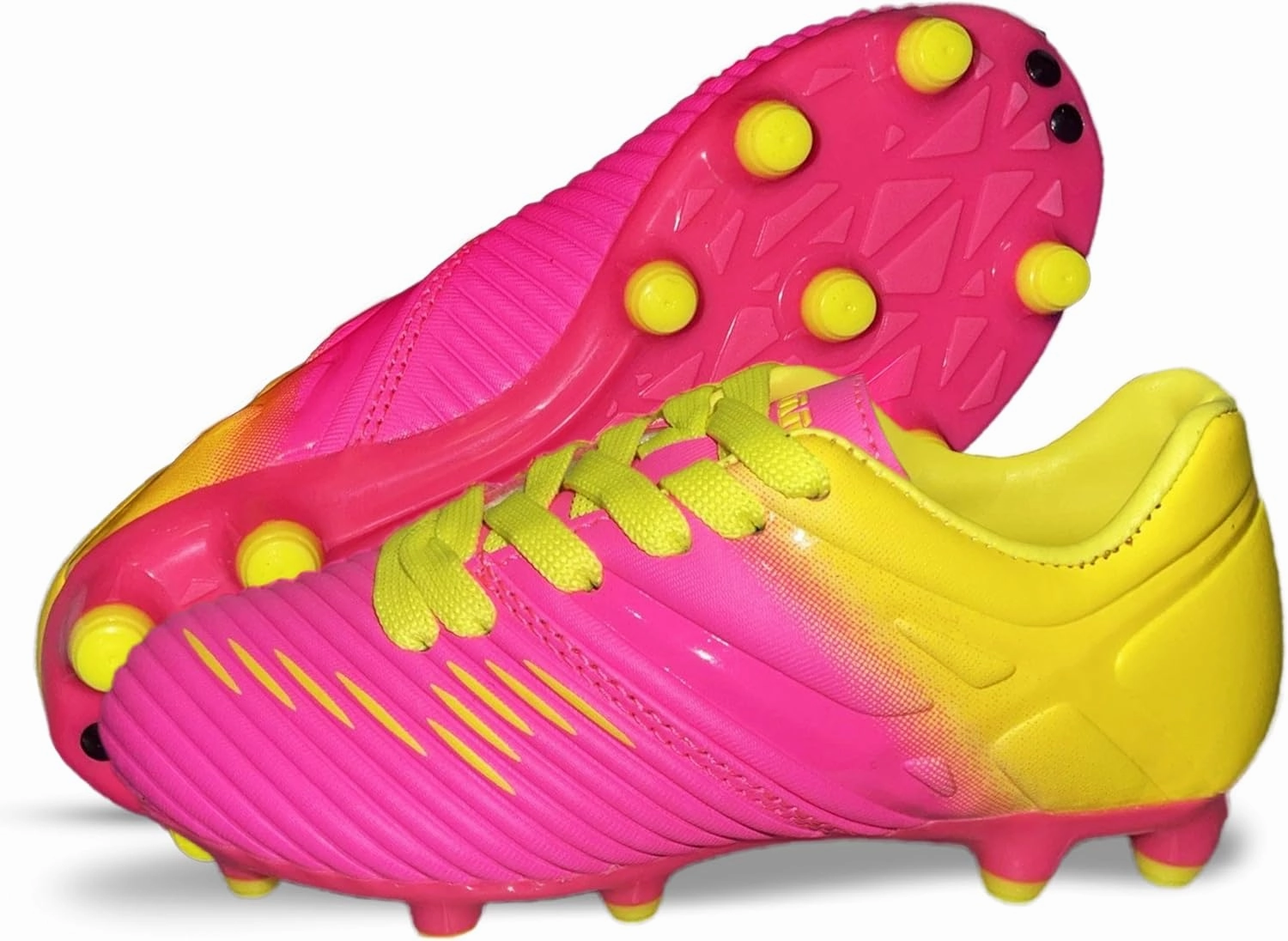 Vizari Liga FG Soccer Cleats for Kids | 100% Synthetic Football Cleats for Comfortable Wear | Water Resistant Two Tone Soccer Shoes with Anti-Stretch Lining for Flexible Indoor and Outdoor Play