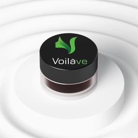 VoilaVe All-in-One Brow Fix Gel - Long-Lasting Gel-Mousse Brow Builder – 0.0246oz/7g, Smudge-Proof, Waterproof, Argan Oil-Infused Eyebrow Enhancer for Full, Flawless Brows