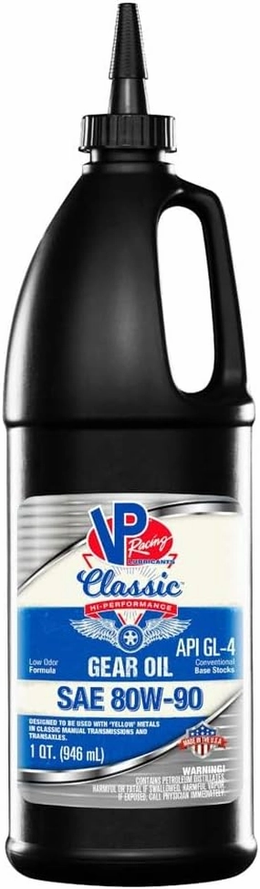 VP Classic Gear Oil GL4 SAE 80W-90, 1 Qt.