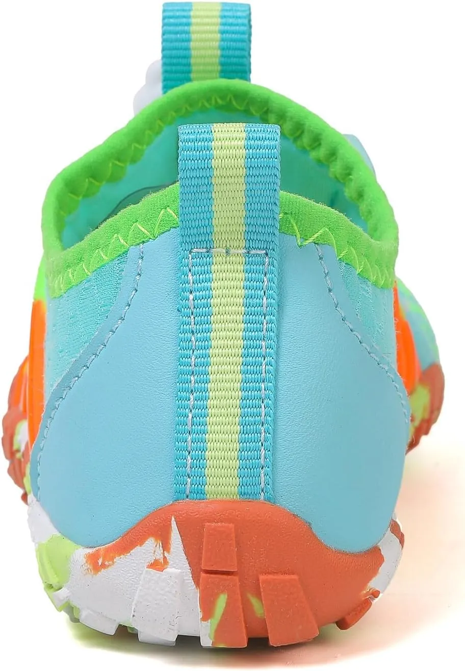 Water Shoes for Kids Boys Girls Aqua Socks Barefoot Beach Sports Swim Pool Outdoor Lightweight Quick Dry Little Big Kid