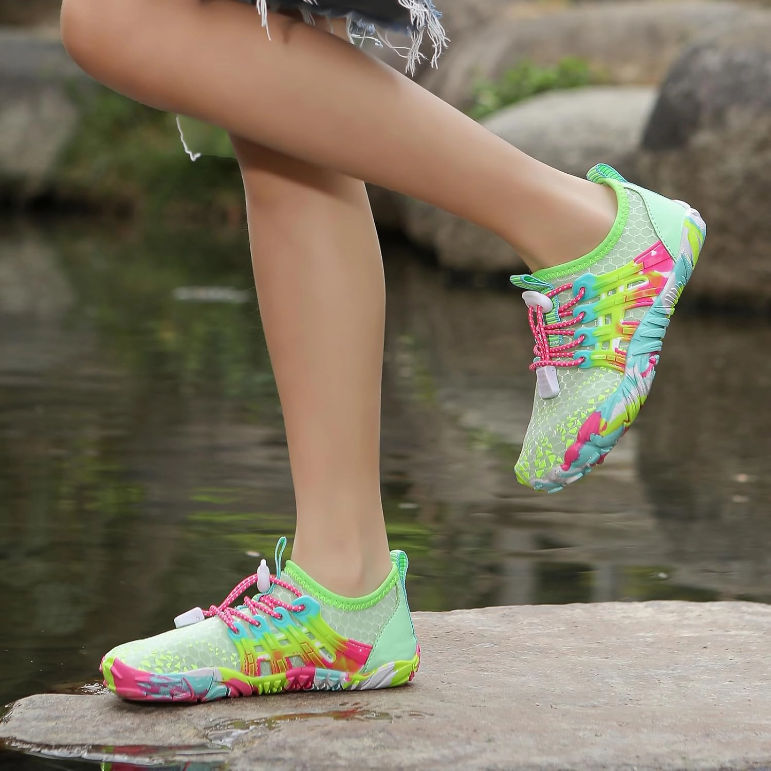 Water Shoes for Kids Boys Girls Aqua Socks Barefoot Beach Sports Swim Pool Outdoor Lightweight Quick Dry Little Big Kid