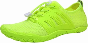 Water Shoes for Women Men Hike Footwear Barefoot Grounded Footwear New Upgrade Comfortable Lightweight Non-Slip Water Shoes A-Green