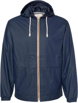 Weatherproof Vintage Hooded Rain Jacket M Navy