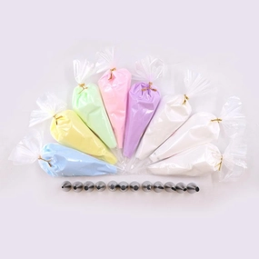 Whipped Cream Glue Clay DIY Making Art Craft Kit with Piping Tip for Handmade Phone Case Mirror Jewelry Accessories Homemade Decoration (White/Light Purple)
