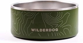 Widlerdog Stainless Steel Dog Bowl with Extra Durable Kitchen-Grade BPA-Free Stainless Steel with Non-Slip Rubber Ringed Bottom