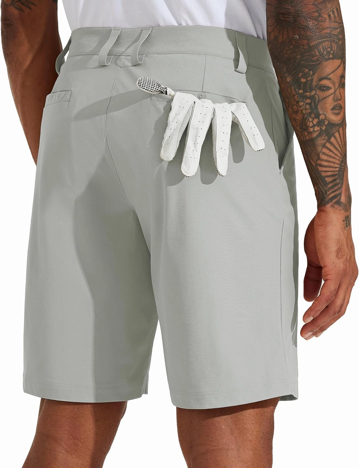 Willit Men's Golf Shorts Stretch Work Dress Shorts Quick Dry Hiking Athletic Casual Shorts with Pockets 10"