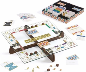 WS Game Company Monopoly Prisma Glass Edition