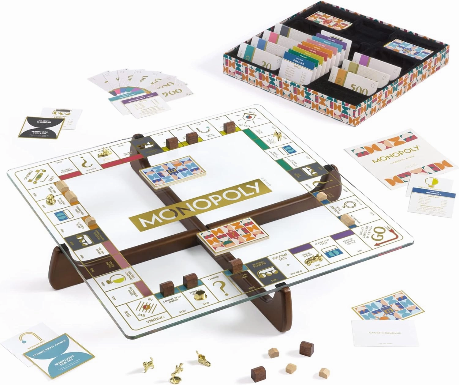 WS Game Company Monopoly Prisma Glass Edition