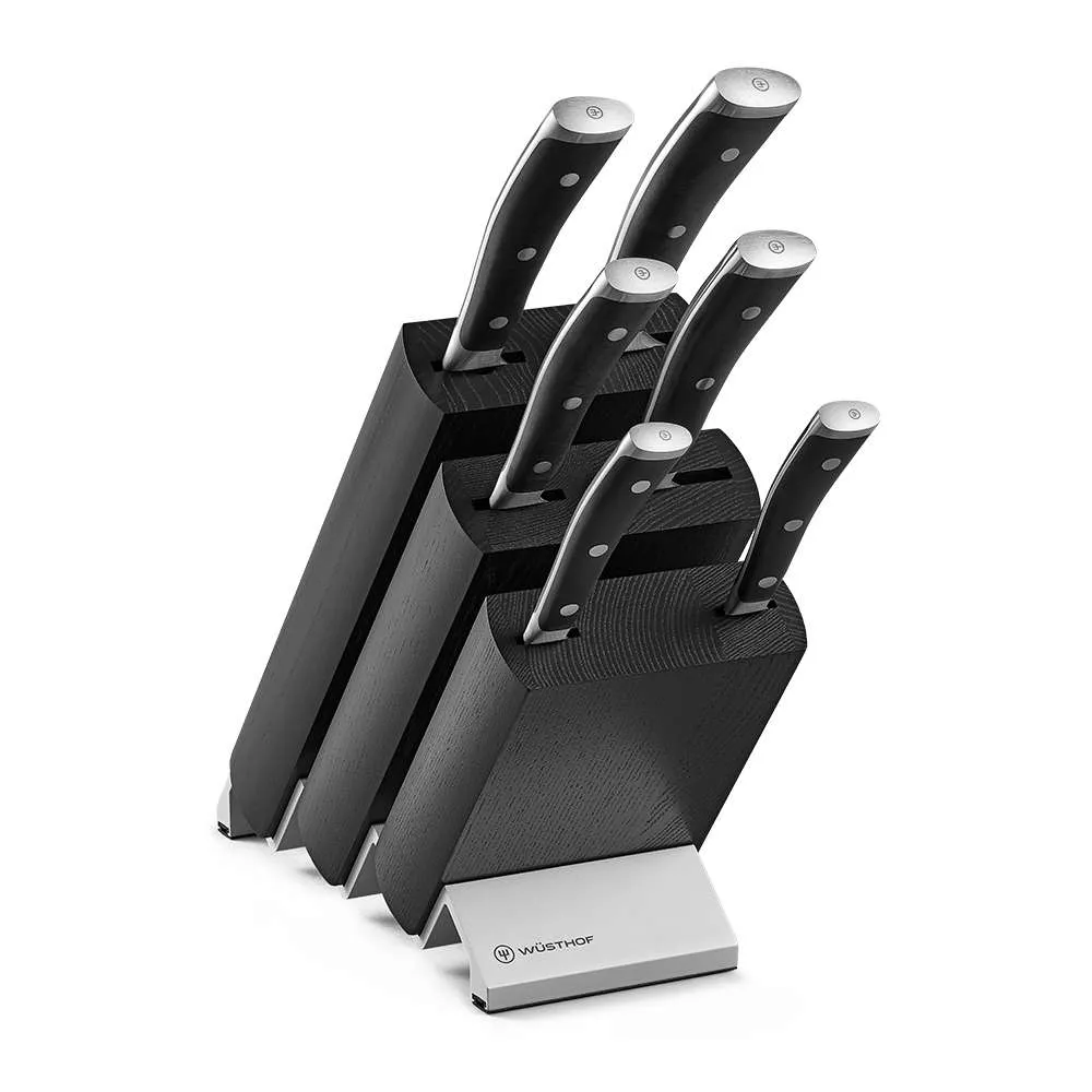 Wusthof - Classic Ikon Knife Block Set 7pc Black