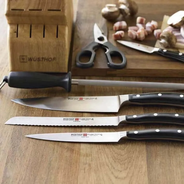 Wusthof - Classic Ikon Knife Block Set 8pc