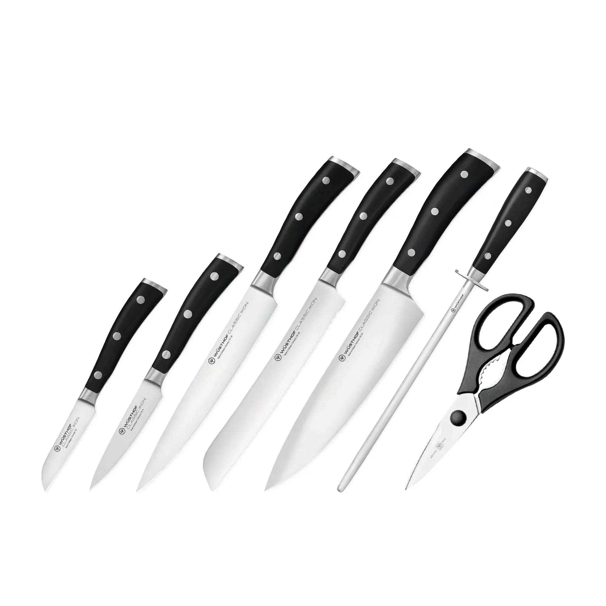 Wusthof - Classic Ikon Knife Block Set 8pc