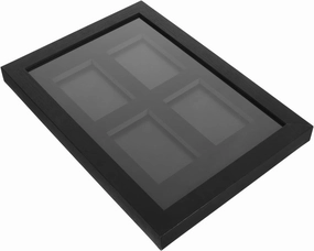 Yardwe Trading Card Display Case Hard Acrylic Holder for Baseball Sports Cards and Collectibles Easy Installation Visibility Versatile Stand for Game Stores and Exhibitions