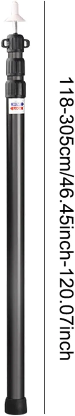 Yiju Tent Tarp Poles Tent Accessories Universal Multifunctional Awning Poles Telescoping for Awning Tarpaulin Canopy Porch Camping